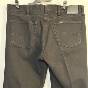 Lee Men's Charcoal Relaxed Jeans